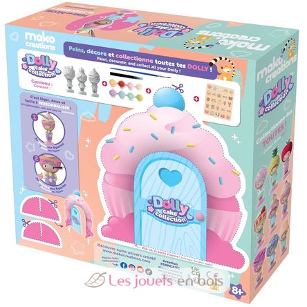 Dolly Cake figurines to paint and decorate MM39202 Mako Créations 5