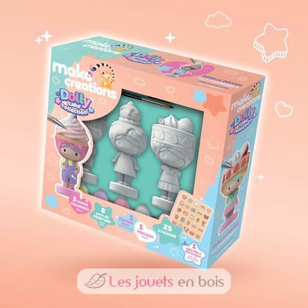 Dolly Cake figurines to paint and decorate MM39202 Mako Créations 2
