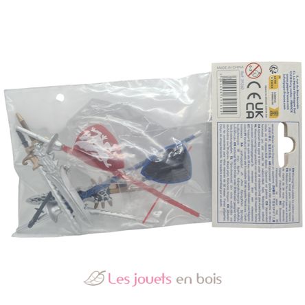 Set of 10 accessories for knights PA-39260 Papo 3