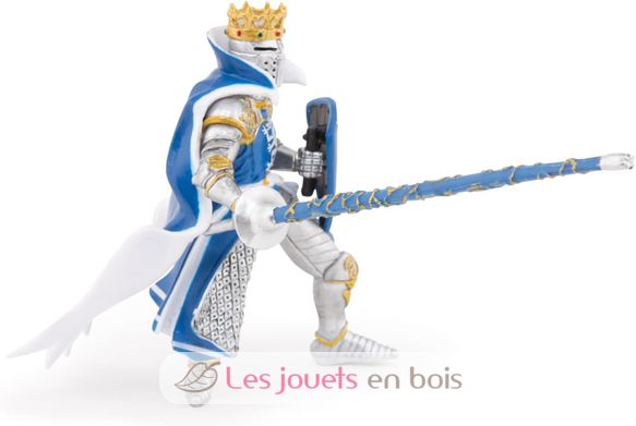 King figurine with blue dragon PA39387-2865 Papo 6