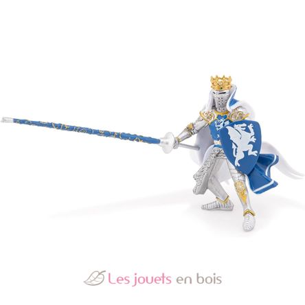 King figurine with blue dragon PA39387-2865 Papo 3