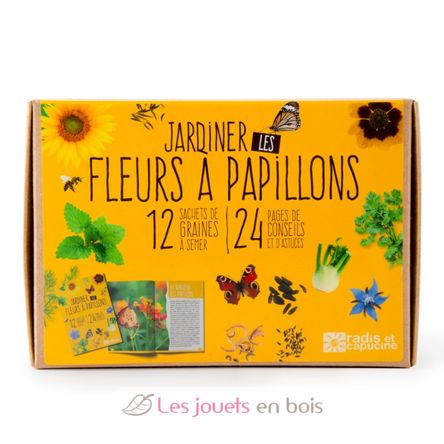 Butterfly Flower Seed Box RC-039581 Radis et Capucine 1