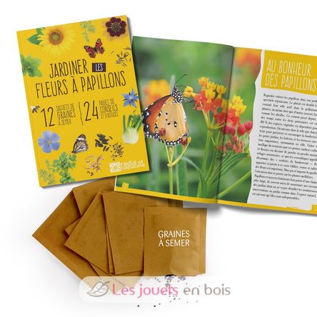 Butterfly Flower Seed Box RC-039581 Radis et Capucine 2