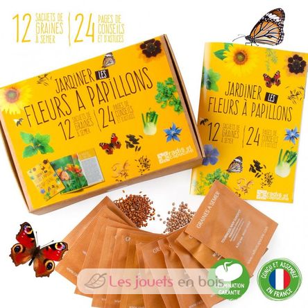 Butterfly Flower Seed Box RC-039581 Radis et Capucine 3