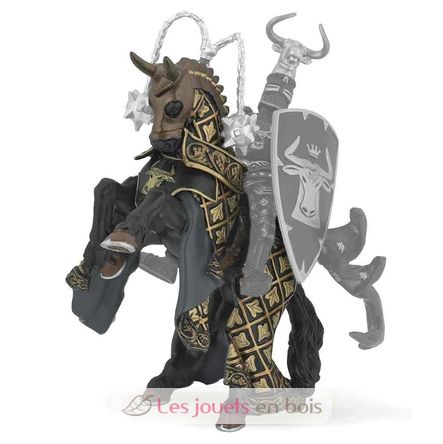 Horse of the master of arms crest bull figure PA39918-2875 Papo 5