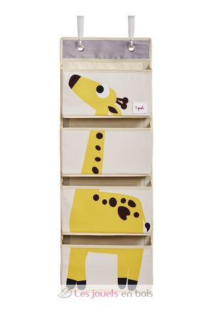 Giraffe hanging wall organizer EFK-107-015-002 3 Sprouts 2