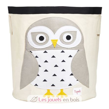 Snowy owl storage bin EFK-107-000-016 3 Sprouts 1