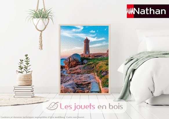 Puzzle Customs path Brittany 1000 pcs N12000903 Nathan 3