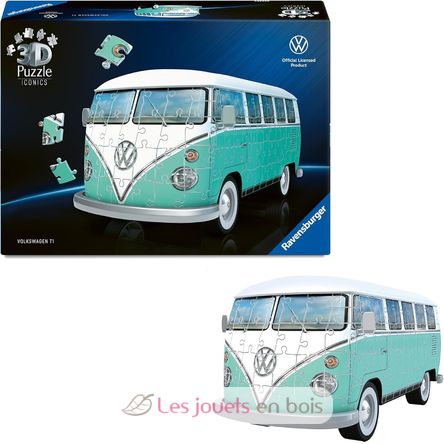T1 Volkswagen 3D Puzzle 162 pcs RAV12008035 Ravensburger 7