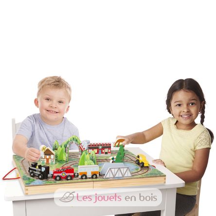 Take-Along Railroad MD40140 Melissa & Doug 2