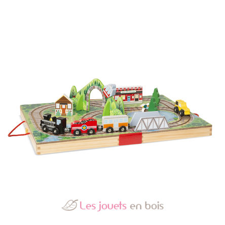 Take-Along Railroad MD40140 Melissa & Doug 1