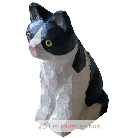 Wudimals Black and white cat WU-40623 Wudimals 1