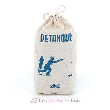 Retro petanque balls set V4062G Vilac 3
