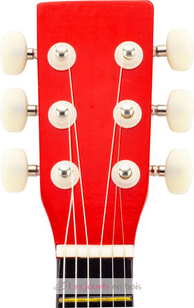 Wooden red guitar UL4074 Ulysse 2