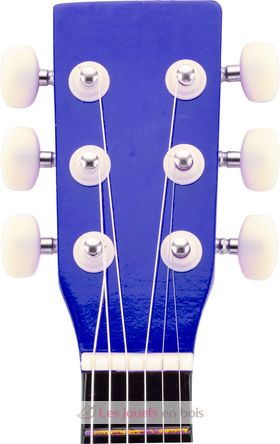 Wooden blue guitar UL4075 Ulysse 4