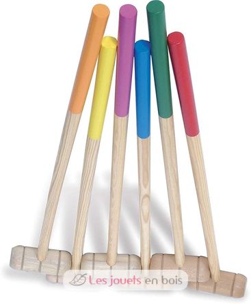 6 players large croquet set V4093B Vilac 3