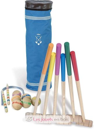 6 players large croquet set V4093B Vilac 4