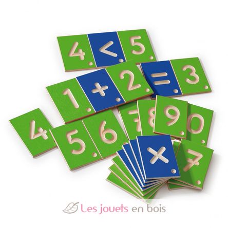 Educational Game Numbers ER42032 Erzi 3