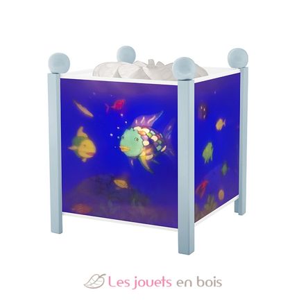 Magic lantern fish rainbow sky blue TR-4366C Trousselier 1