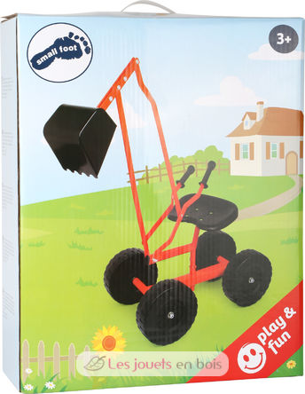 Digger with Wheels LE4628 Small foot company 4