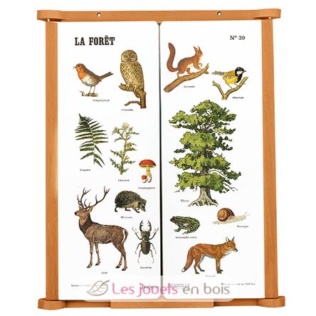 Wooden blackboard The Forest JJ4671 Jeujura 1