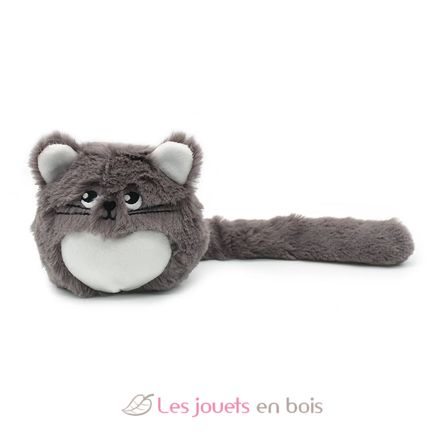 Cat plush toy mother and her grey baby DE74801 Les Déglingos 7