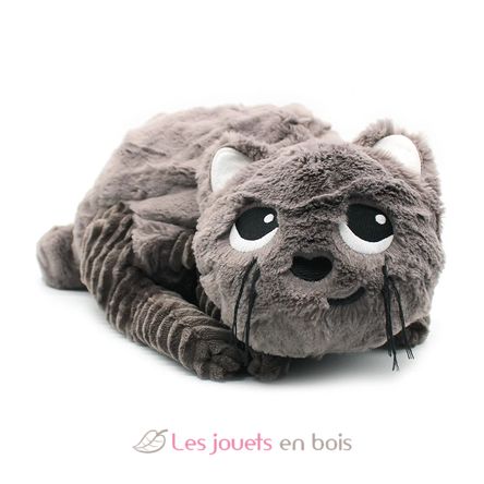 Cat plush toy mother and her grey baby DE74801 Les Déglingos 2