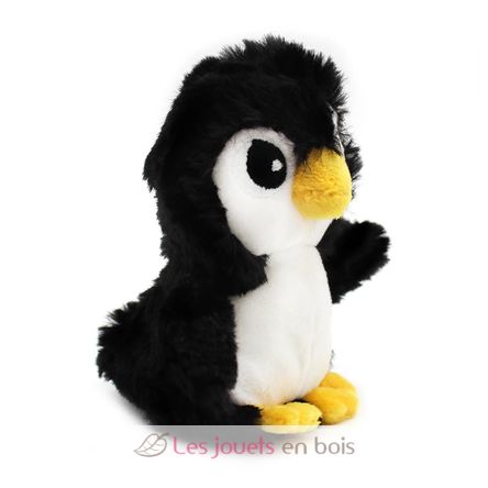 Penguin plush toy mother and her white and black baby DE75200 Les Déglingos 8