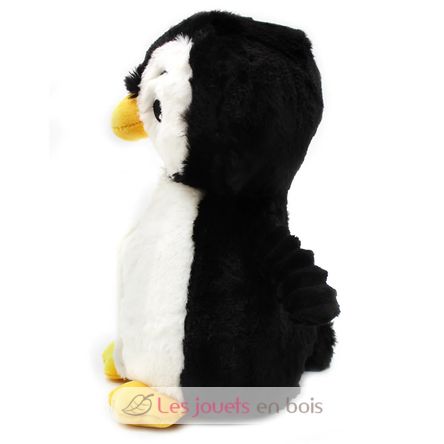 Penguin plush toy mother and her white and black baby DE75200 Les Déglingos 6