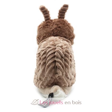 Snail plush toy mother and her brown baby DE75302 Les Déglingos 7