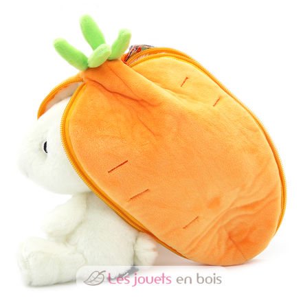 Flipetz Plush toy Bunny Carrot DE-80100 Les Déglingos 3