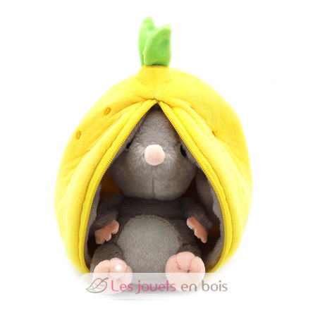 Flipetz Plush toy Mouse Lemon DE-80102 Les Déglingos 1