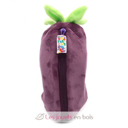 Flipetz Plush toy Elephant Eggplant DE-80103 Les Déglingos 5