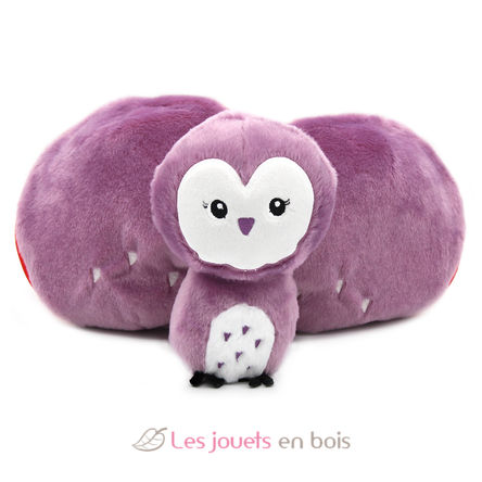 Flipetz Plush toy Owl Strawberry DE-80104 Les Déglingos 4