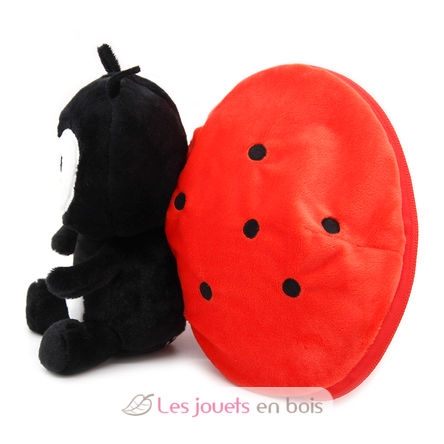 Flipetz Plush toy Ladybug Tomato DE-80105 Les Déglingos 3