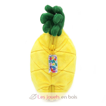 Flipetz Plush toy Chick Pineapple DE-80106 Les Déglingos 5