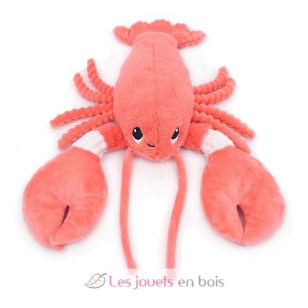 Lobster plush toy mother and her coral baby DE75601 Les Déglingos 4