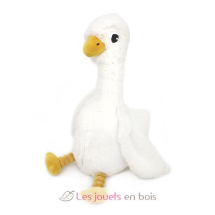 Goose plush toy mother and her white baby DE76000 Les Déglingos 4