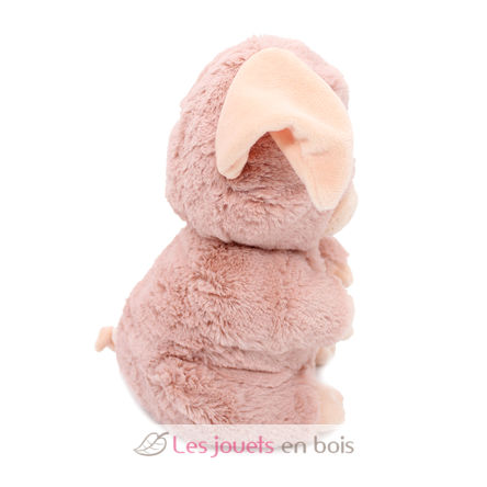 Pig plush toy mother and her pink baby DE76020 Les Déglingos 9