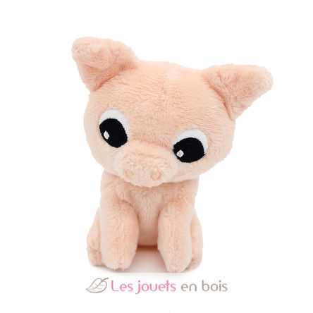 Pig plush toy mother and her pink baby DE76020 Les Déglingos 7