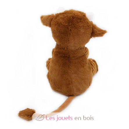 Cow plush toy mother and her brown baby DE76050 Les Déglingos 7