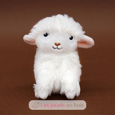 Sheep plush toy mother and her white baby DE76060 Les Déglingos 4