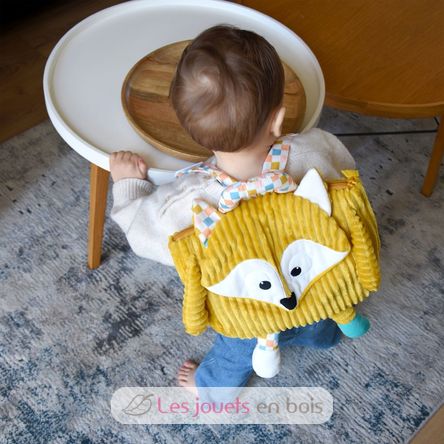 Cyranos the fox corduroy backpack DE35036 Les Déglingos 5
