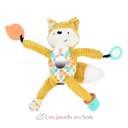 Cyranos the fox activity soft toy DE42136 Les Déglingos 2