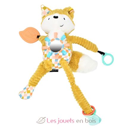 Cyranos the fox activity soft toy DE42136 Les Déglingos 4