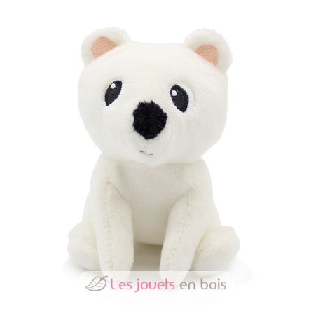 Polar bear plush toy mother and her white baby DE76110 Les Déglingos 2