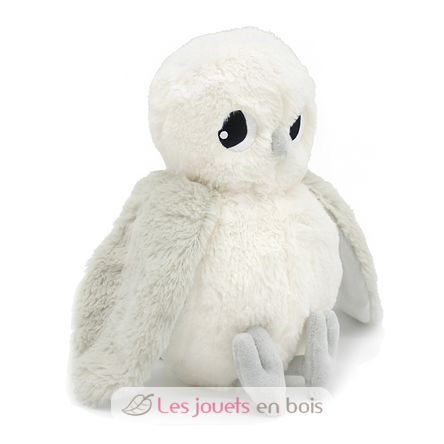 Polar owl plush toy mother and her baby DE76120 Les Déglingos 7