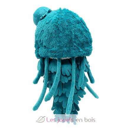 Jellyfish plush toy mother and her blue baby DE75900 Les Déglingos 4