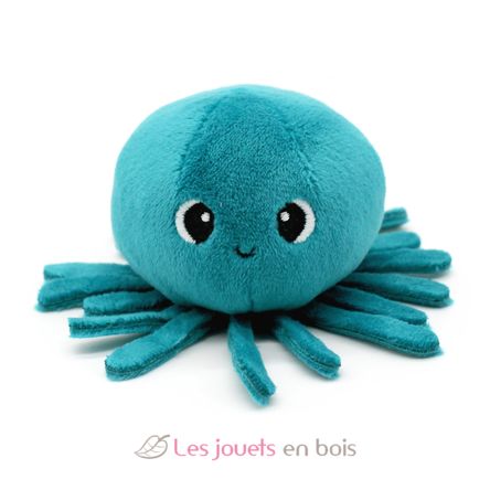 Jellyfish plush toy mother and her blue baby DE75900 Les Déglingos 7
