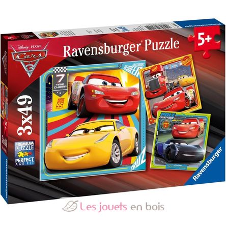 Puzzle Cars Legends of the track 3x49 pcs RAV08015 Ravensburger 1
